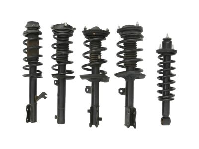 thumbnail image 2 of Pair Front Coil Springs For Ford F-150 2004-2018 & Lincoln Mark LT 2006-2008 - Direct Replacement (Gloss Black) 2 of 6