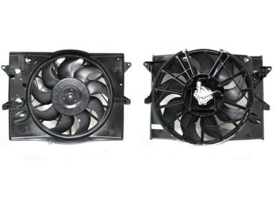 2002 Lincoln LS Engine Cooling Fan - 6W4Z-8C607-A