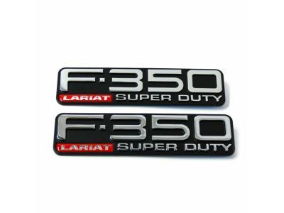 Ford F81Z-16720-XA Self Adhesive Name Plate