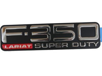 2001 Ford F-350 Super Duty Emblem - F81Z-16720-XA