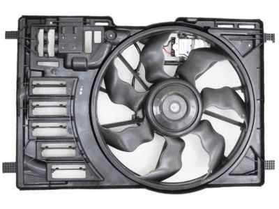 Ford CV6Z-8C607-S Engine Cooling Motor And Fan Assembly