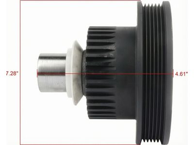 Mercury Mountaineer Harmonic Balancer - XL2Z-6312-BA