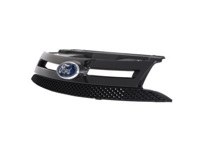 Textured Black Grille For 2009-2011 Ford Focus – Direct Replacement By Evan-Fischer, With Emblem Provision