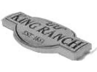 FL3Z-9942528-G Ford Name Plate Product Photo 3 of 4