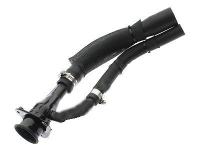 Fuel Tank Filler Neck Pipe For Ford F-450 / F-550 Super Duty 2005-2007 - Metal Replacement, Part #4C3Z9034C