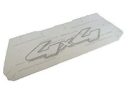 Ford 4L3Z-9925622-EAA Name Plate