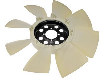 2011 Ford F53 Stripped Chassis Cooling Fan Assembly - 7C3Z-8600-C