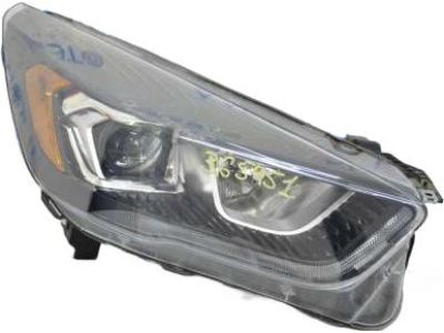 thumbnail image 2 of Front Headlight Assembly Set Left + Right For 2008-2012 Ford Escape – Halogen Reflector Chrome Housing By ECCPP 2 of 5