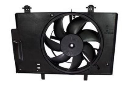 Ford Fiesta Cooling Fan Assembly - C1BZ-8C607-WF