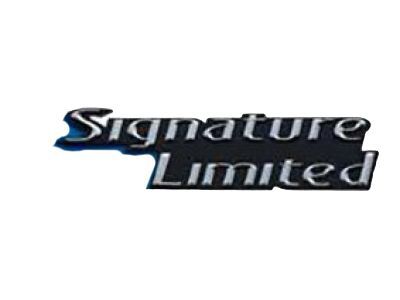 Ford 5W1Z-54297A74-AA Signature L Emblem Badge Nameplate