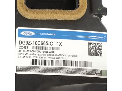DG9Z-10C665-C Ford Air Duct Product Photo 3 of 4