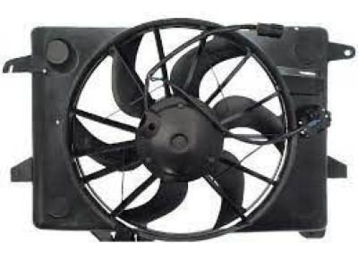 Ford 1W1Z-8C607-AA Fan And Motor Assembly