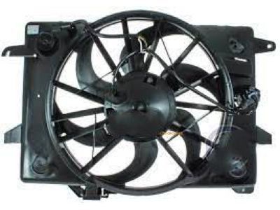 Ford 1W1Z-8C607-AA Fan And Motor Assembly