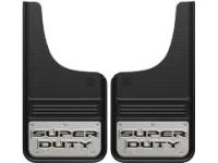 Ford VHC3Z-16A550-H Splash Guards - Gatorback by Truck Hardware, Front Pair, Super Duty Stainless