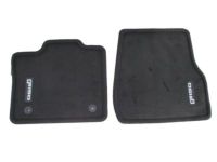 Ford JL3Z-1513086-AB Floor Mats - Carpeted,Black,2 - Piece Set,Regular Cab