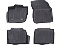 Ford HS7Z-5413300-DA Floor Mats - Tray Style, Ebony, 4-Piece