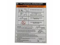 Ford CM5Z-17A083-E Decal Jack Operation