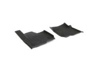 Ford JL1Z-7813300-CB Floor Mats - Tray Style, 4-Piece, Black