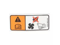 Ford AU5Z-8653-A Radiator Fan Warning Decal