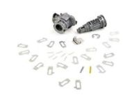 Ford Mustang Door Lock Cylinder - 4R3Z-6321991-AA Cylinder Assembly - Actuating