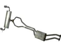 Ford BA1Z-5230-B Centre And Rear Muffler Assembly