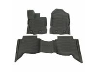 Ford KB3Z2113300AA Floor Mats - Black, 4-Piece Set, For Super Cab