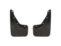 Ford GA1Z-16A550-BA Splash Guards - Molded, Rear, Med. Dk. Platinum, With Lincoln Logo Ford GA1Z-16A550-BA Splash Guards - Molded, Rear, Med. Dk. Platinum, With Lincoln Logo