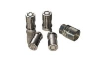 Ford 7T4Z-1A043-A Wheel Locks - Chrome Plated For Exposed Lugs