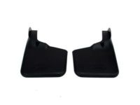 Ford 5L3Z-16A550-AAA Splash Guards - Molded Rear Pair, For Styleside With Wheel Lip Molding
