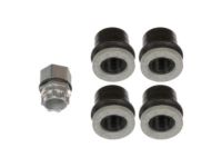 Ford HC3Z-1A043-B Zinc Plated Wheel Locks for Hidden Lugs