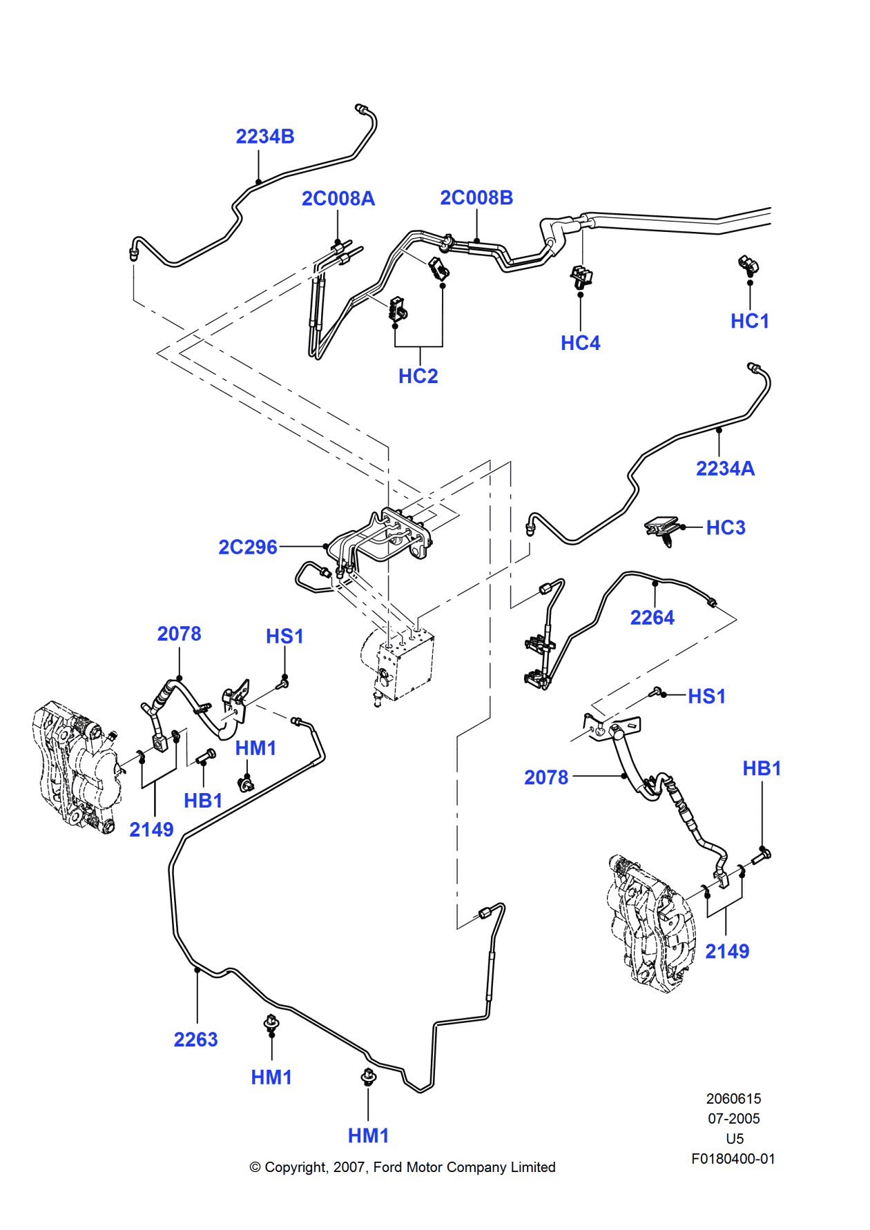 Ford -W712483-S300 Clip
