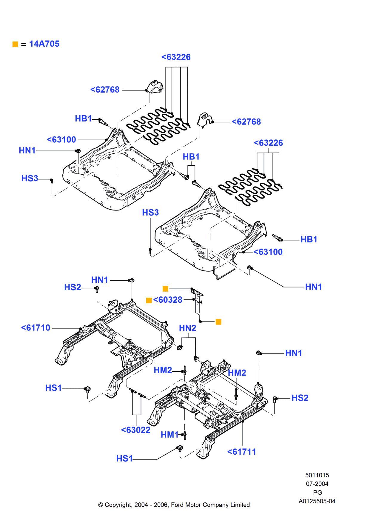 Ford 5F9Z-7462769-AAA Cover