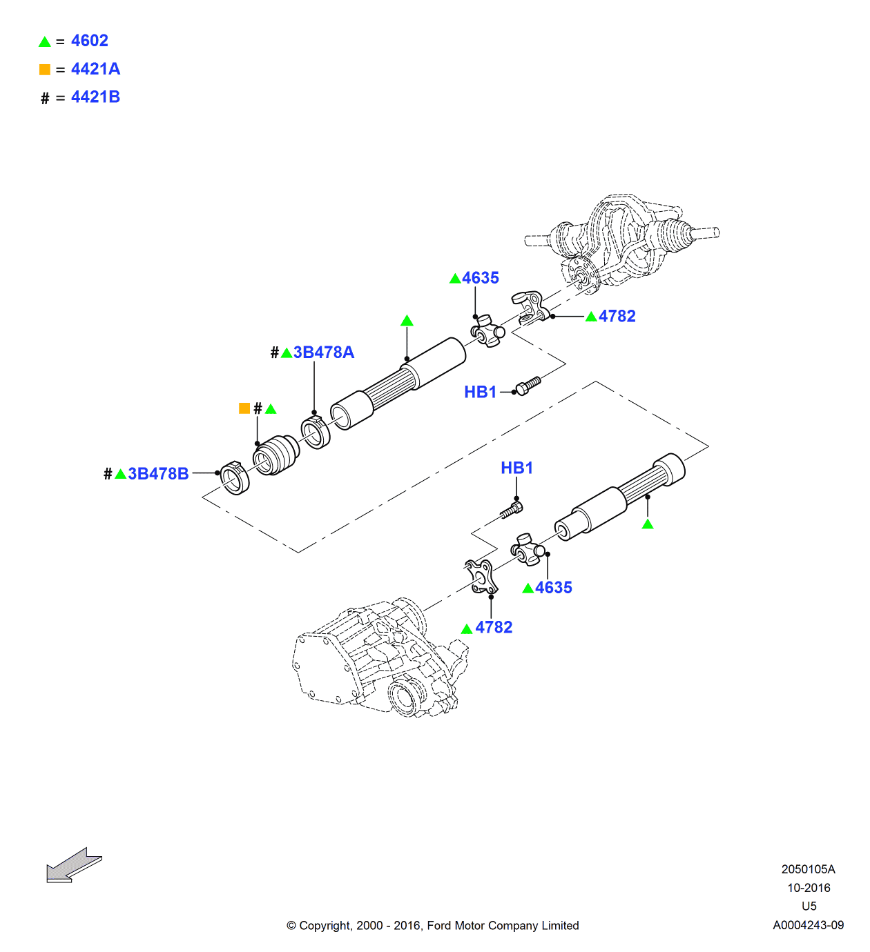Ford 4L2Z-4421-AA Boot