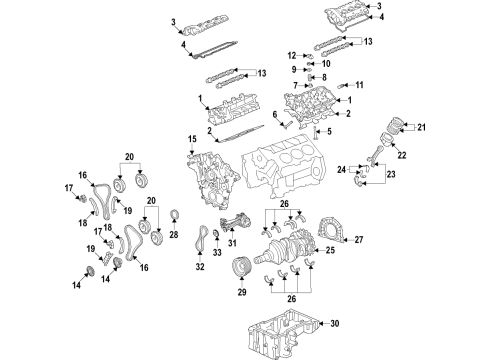 2020 Ford Police Interceptor Utility BRACKET - ENGINE FRONT SUPPORT Diagram for L1MZ-6028-J
