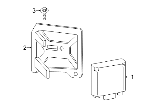 2020 Ford F-350 Super Duty Electrical Components Diagram 2