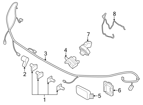 2022 Ford Explorer Automatic Temperature Controls Diagram 1