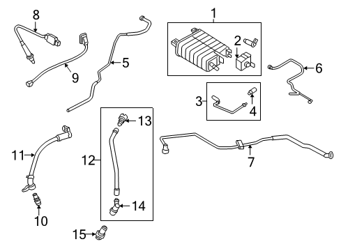 2020 Lincoln Continental Emission Components Diagram 3