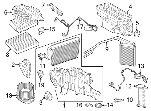2023 Ford F-350 Super Duty Automatic Temperature Controls Diagram 2