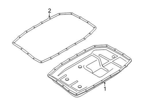 2022 Ford Transit SCREEN ASY Diagram for LK4Z-7A098-A