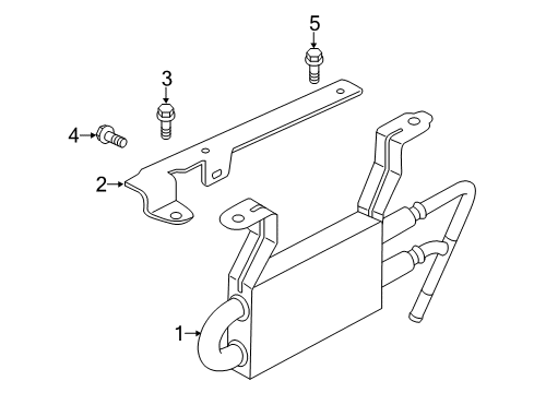 2022 Ford Transit 350 Power Steering Oil Cooler Diagram