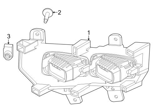 2022 Ford F-150 Fog Lamps Diagram 3