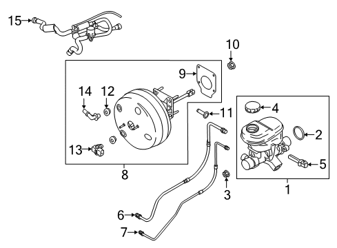 2021 Ford Expedition Components On Dash Panel Diagram