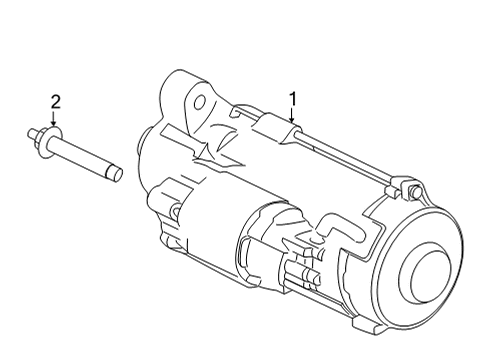 2021 Ford F-150 Starter Diagram 2