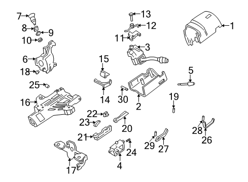 1991 Ford Taurus Cam Diagram for F57Z-3E695-A