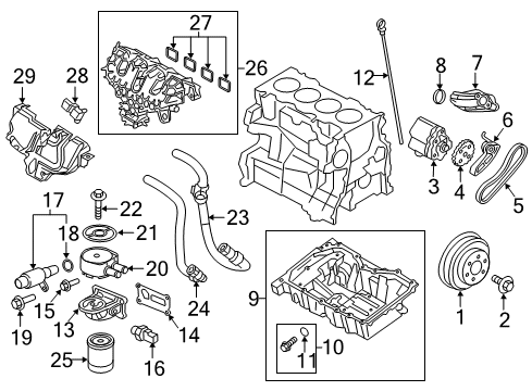 1980 Ford Fairmont Sender Assy - Oil Pressure Diagram for CM5Z-9D290-B