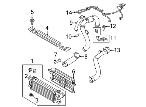 2023 Ford Bronco Intercooler Diagram 1