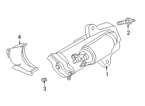2020 Ford Escape Starter Diagram 2