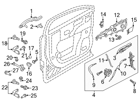 Regulator Assembly Diagram for FA1Z-5823201-D