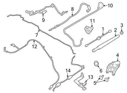 2021 Lincoln Aviator JET Diagram for LC5Z-17603-B