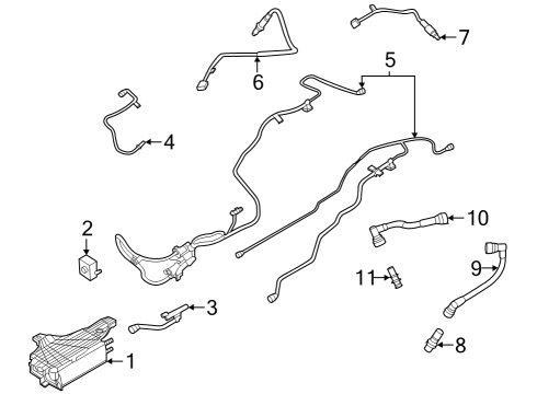 2020 Ford Explorer Emission Components Diagram 3